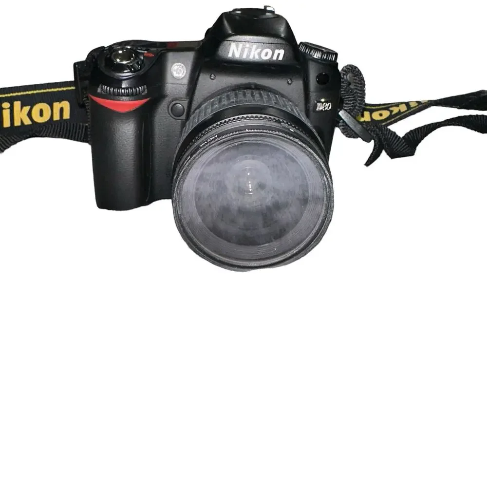 Nikon D80 DSLR Camera Bundle 2 Lenses‎ Charger Manual